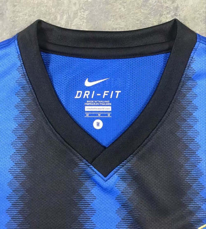 Retro Inter milan 2010/2011 Home Long Sleeve Football Jersey