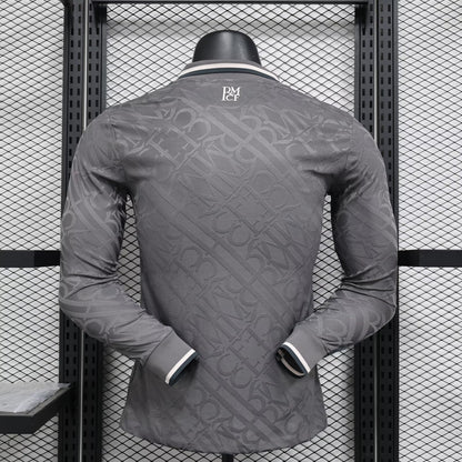 Real Madrid 2024/2025 Third Away Long Sleeve Player Version Football Jersey
