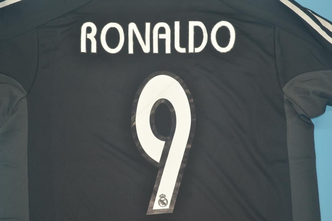 Retro real madrid 2004/2005 Away Football Jersey