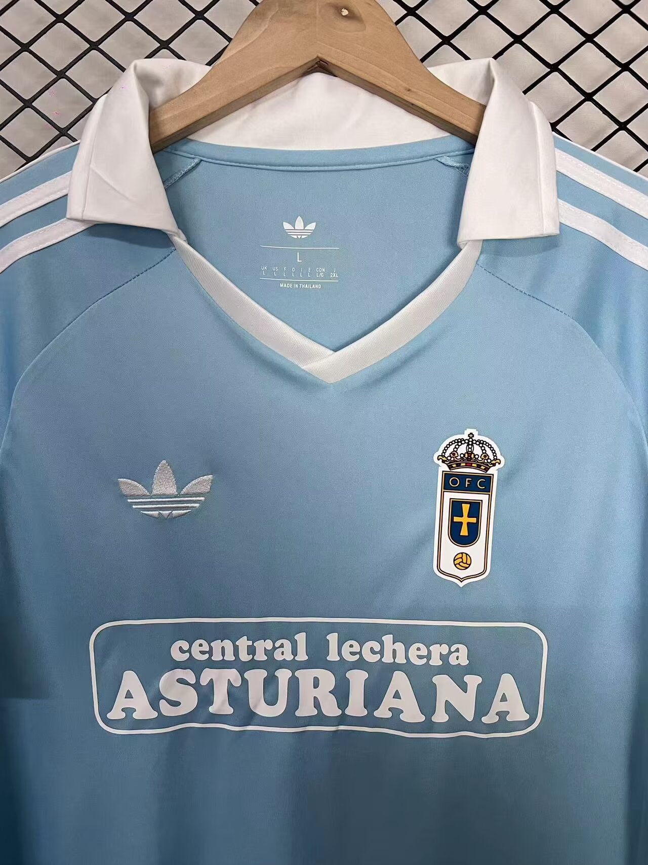 Retro Real Oviedo 2025/2026 Home Fan Version Football Jersey