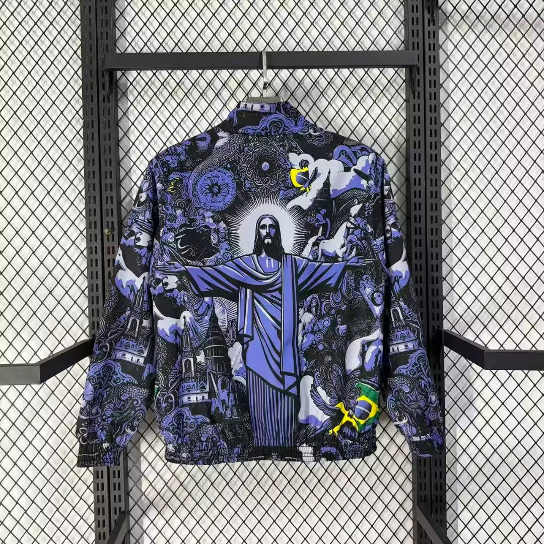 Brazil Windbreaker Two-sided Jersey 2026-2027