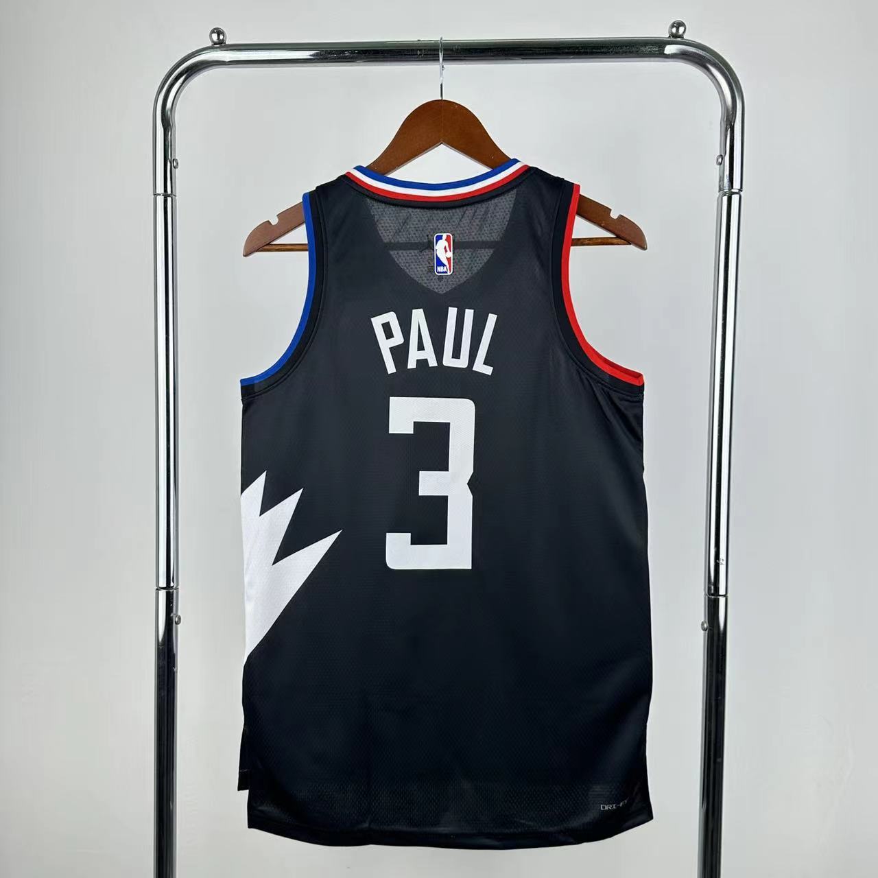 Los Angeles Clippers Black #3 PAUL NBA Season Jerseys 2023
