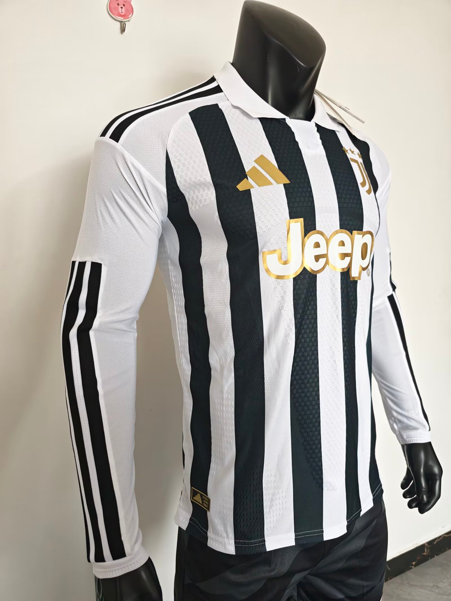 Juventus 2026/2027 Home Long Sleeve Player Version Football Jersey