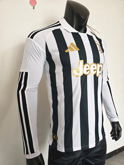Juventus 2026/2027 Home Long Sleeve Player Version Football Jersey