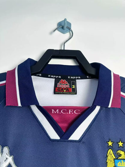 Retro Manchester city 1997/1998 Away Football Jersey