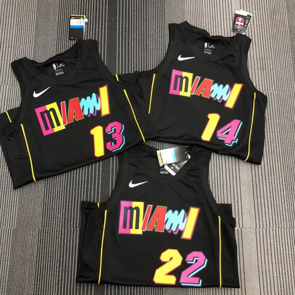 NBA Miami Heat #14 HERRO Black NBA Season Jerseys