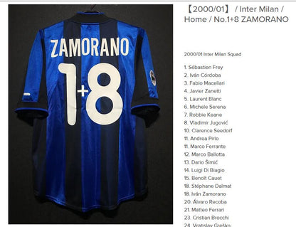 Retro Inter milan 1999/2000 Home Football Jersey