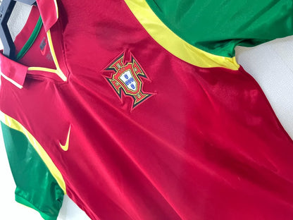 Retro Portugal 1999 Home Fan Version Football Jersey