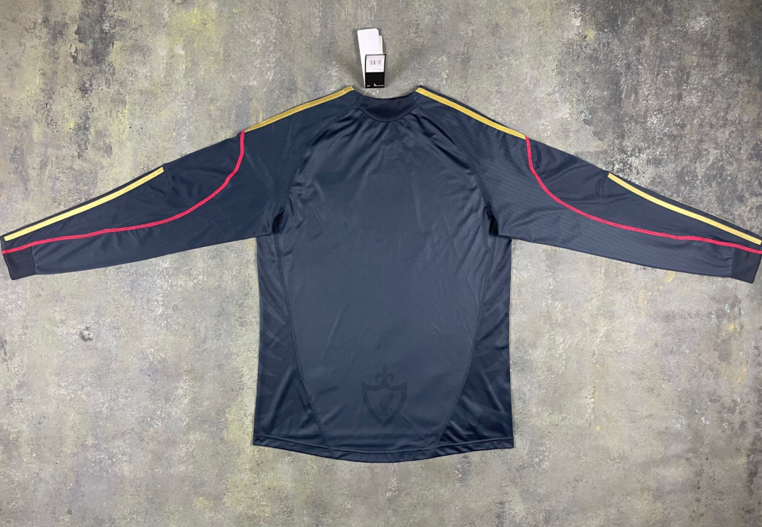 Retro Liverpool 2009/2010 Away Long Sleeve Football Jersey