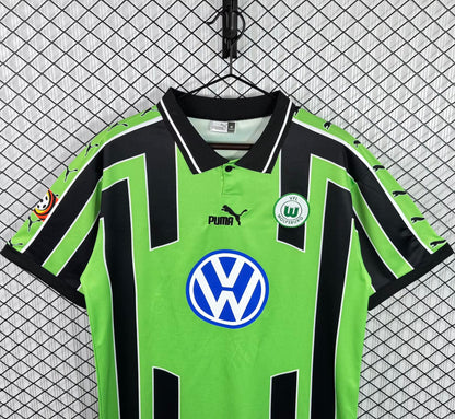 Retro Germany-Bundesliga 1999/2000 Away Fan Version Football Jersey