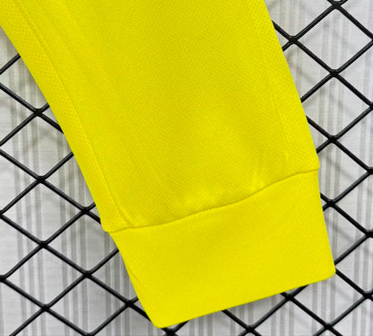 Retro Villarreal 2008/2009 Home Long Sleeve Fan Version Football Jersey