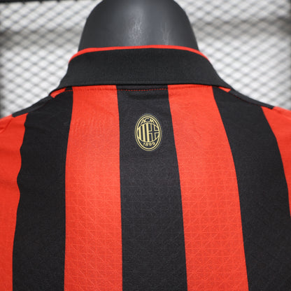 AC Milan 2024/2025 Player Version Football Jersey