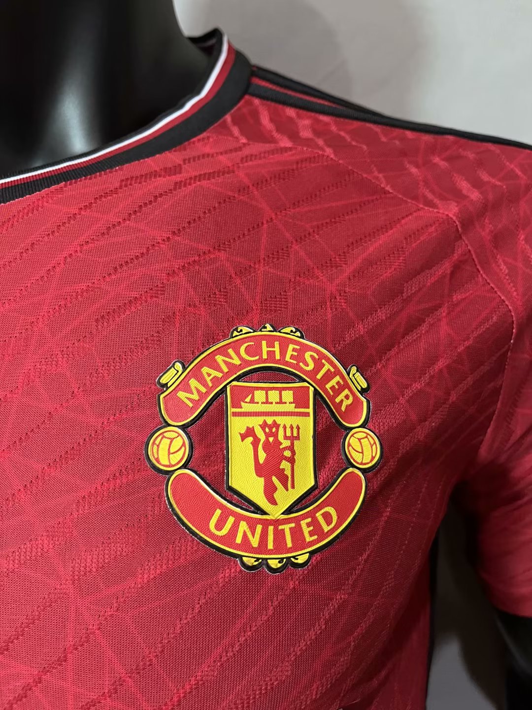 Manchester United 2023/2024 Home Player Version Football Jersey