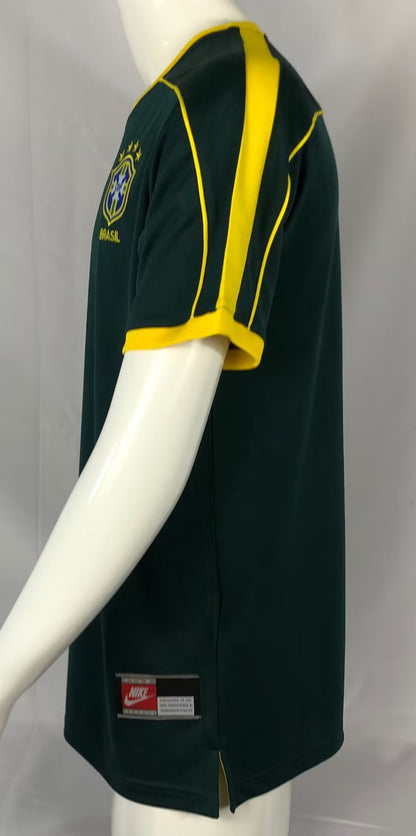 Retro Brazil 1998 Goalkeeper Football Jersey