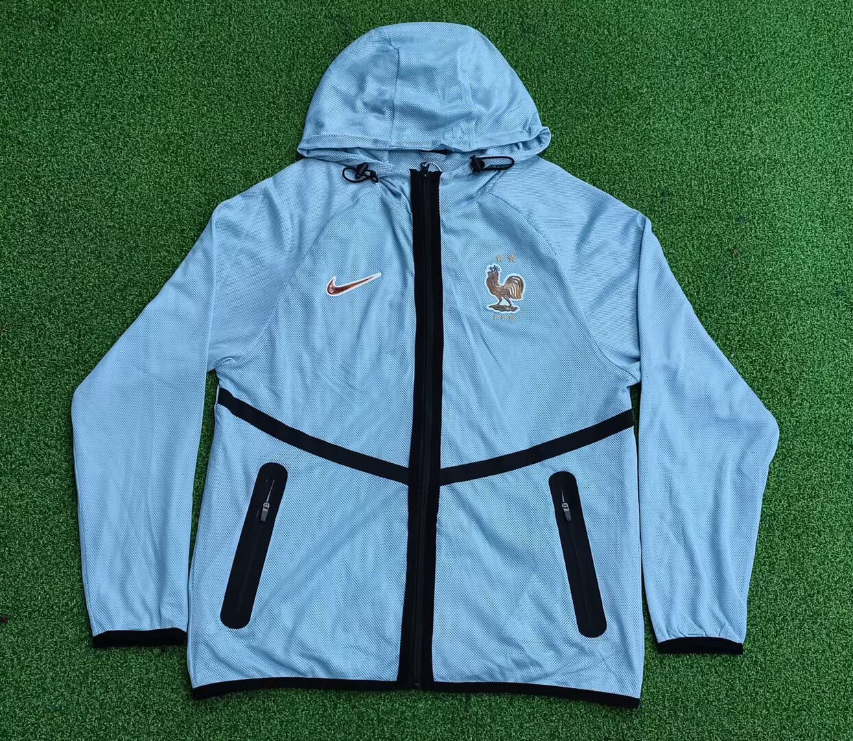 France Windbreaker Green Jersey 2026-2027