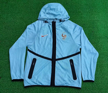 France Windbreaker Green Jersey 2026-2027