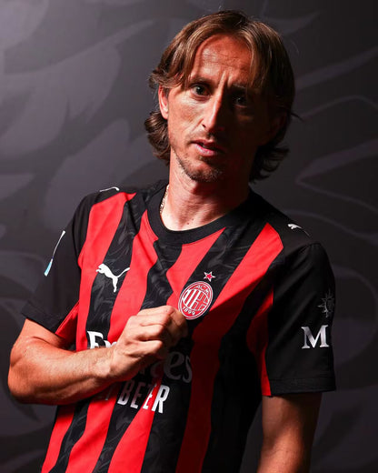 AC Milan 2025/2026 Home Player Version Football Jersey