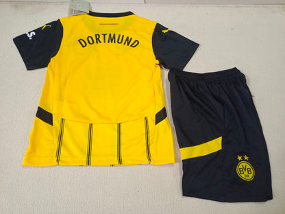 Borussia Dortmund 2024/2025 Kids Home Football Jersey