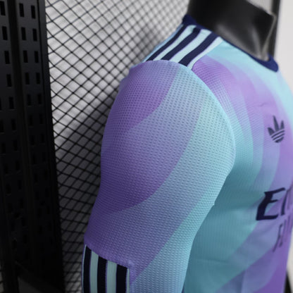Arsenal 2024/2025 Third Away Long Sleeve Player Version Football Jersey