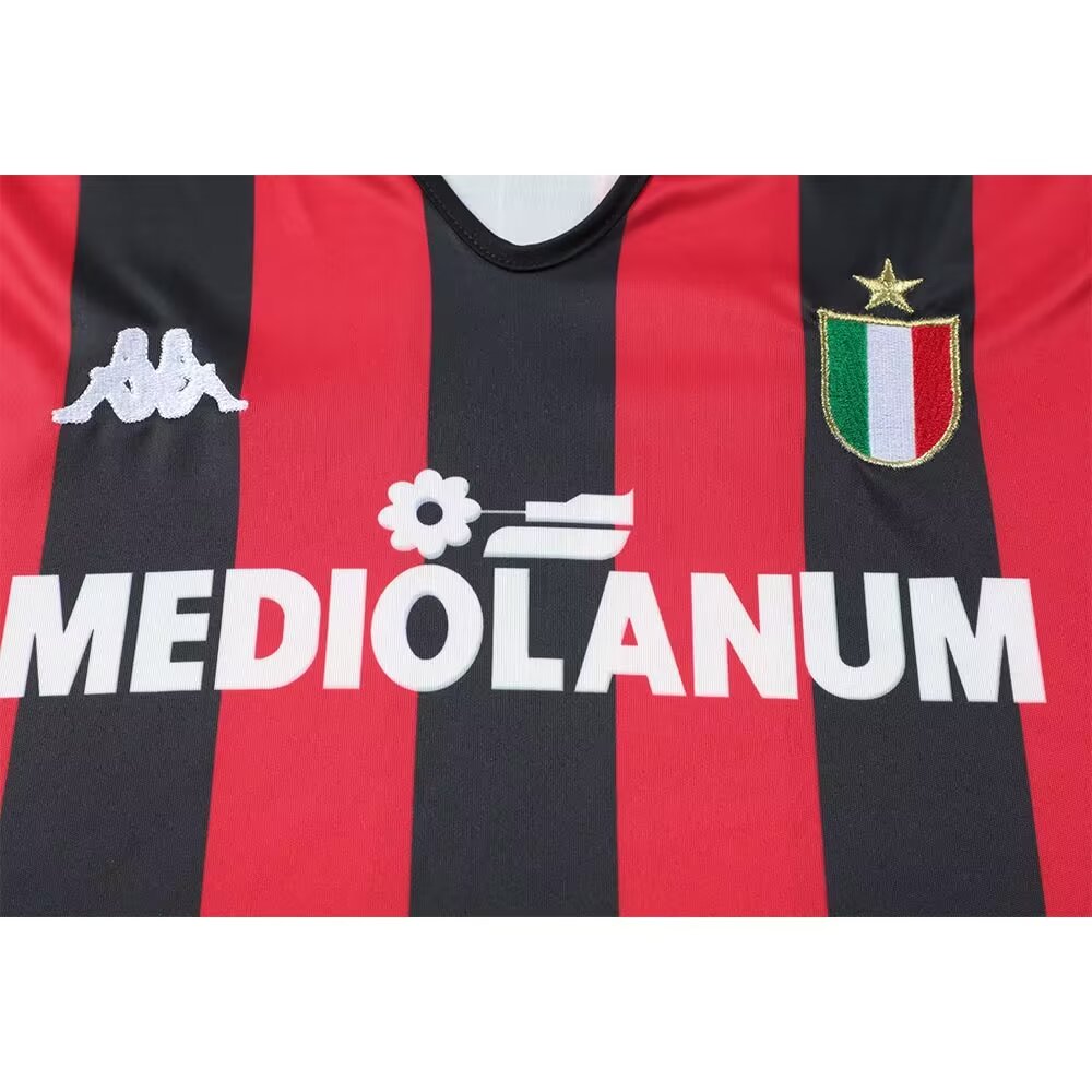 Retro AC Milan 1988/1989 Home Football Jersey