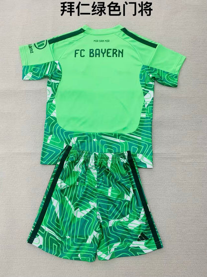 Bayern Munich 2026/2027 Kids Goalkeeper Fan Version Football Jersey