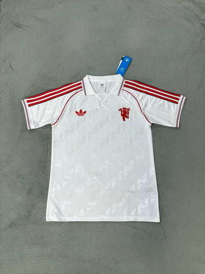 Retro Manchester United Polo Red Jersey 2026-2027