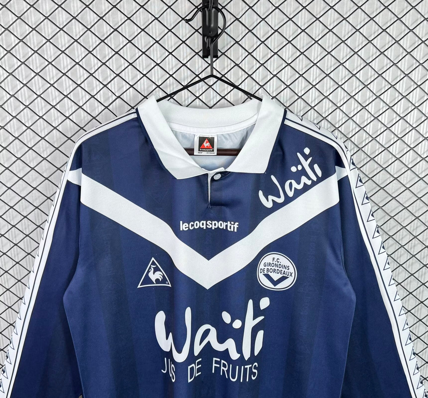 Retro Bordeaux Away Long Sleeve Jersey 1995-1996