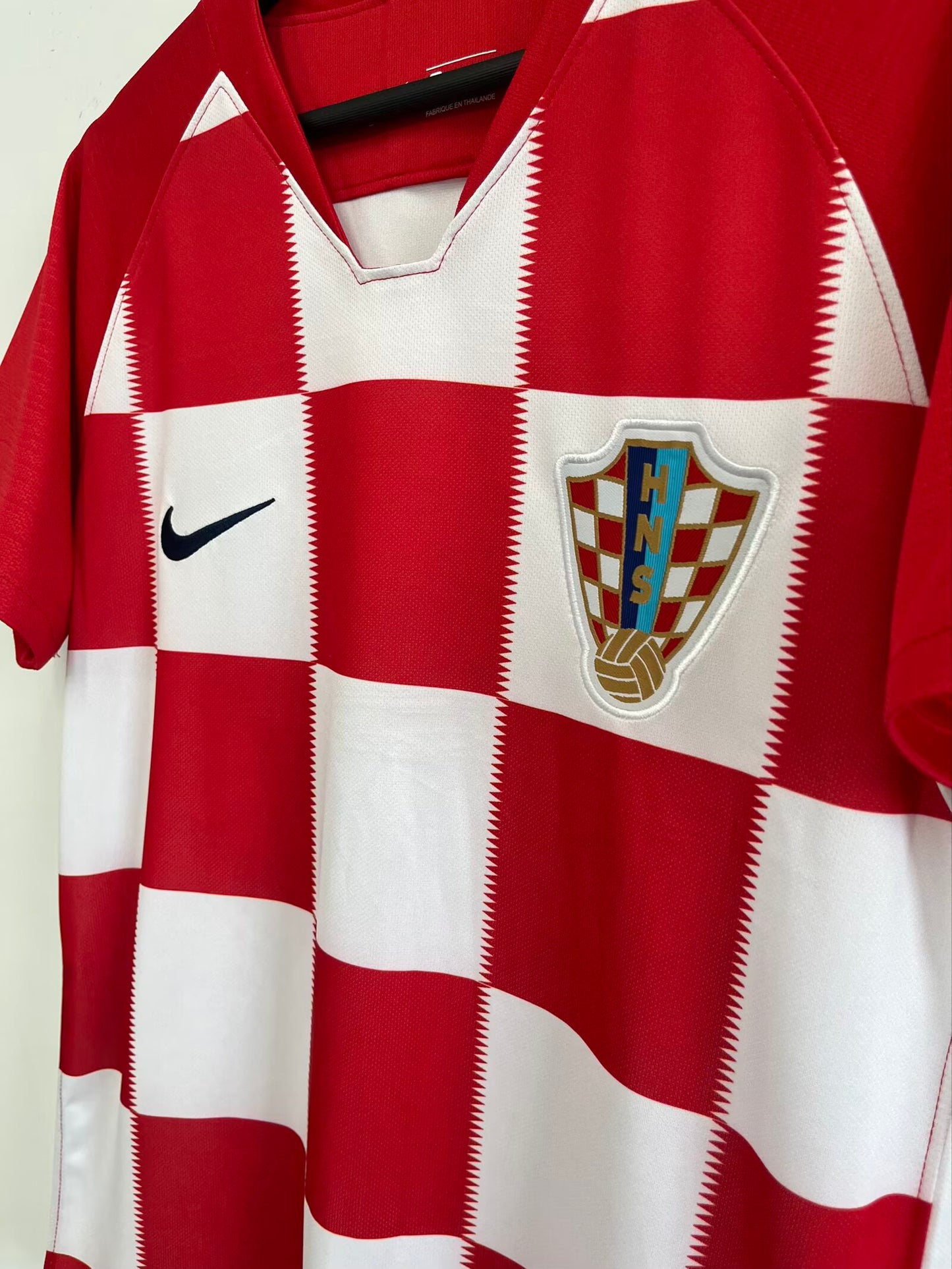 Retro Croatia 2018 Home Football Jersey