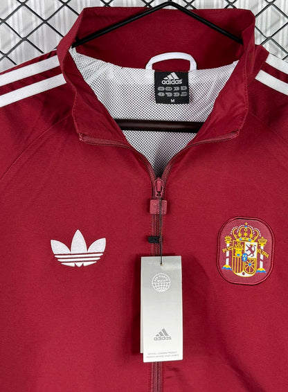 Spain Windbreaker Red Windbreaker Jersey 2026-2027