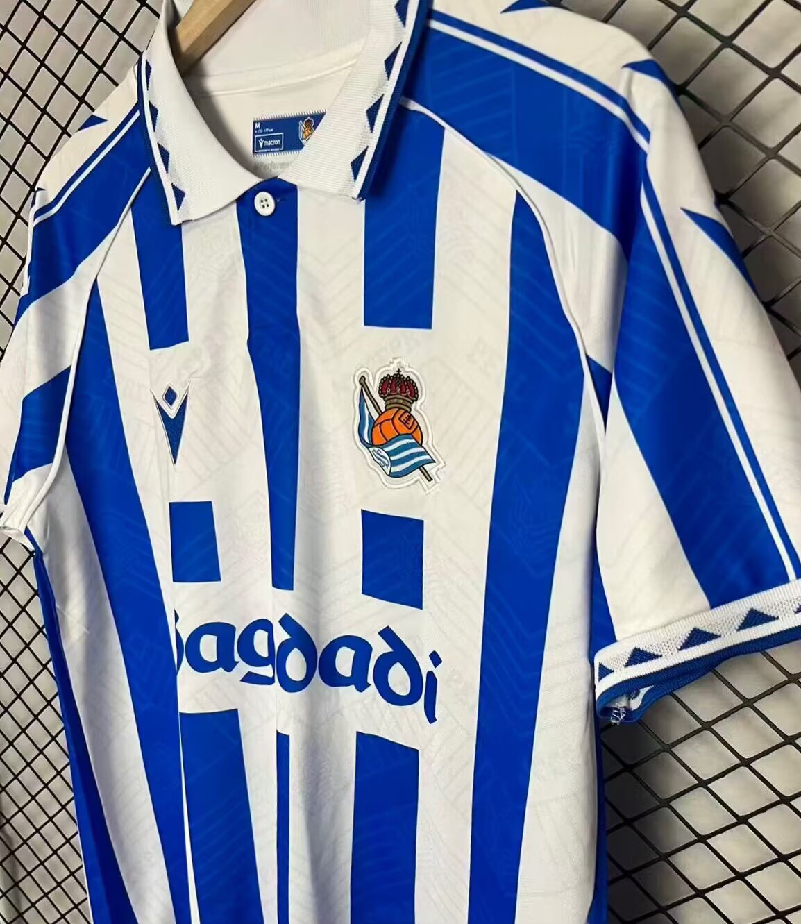Retro Real Sociedad 2025/2026 Home Fan Version Football Jersey