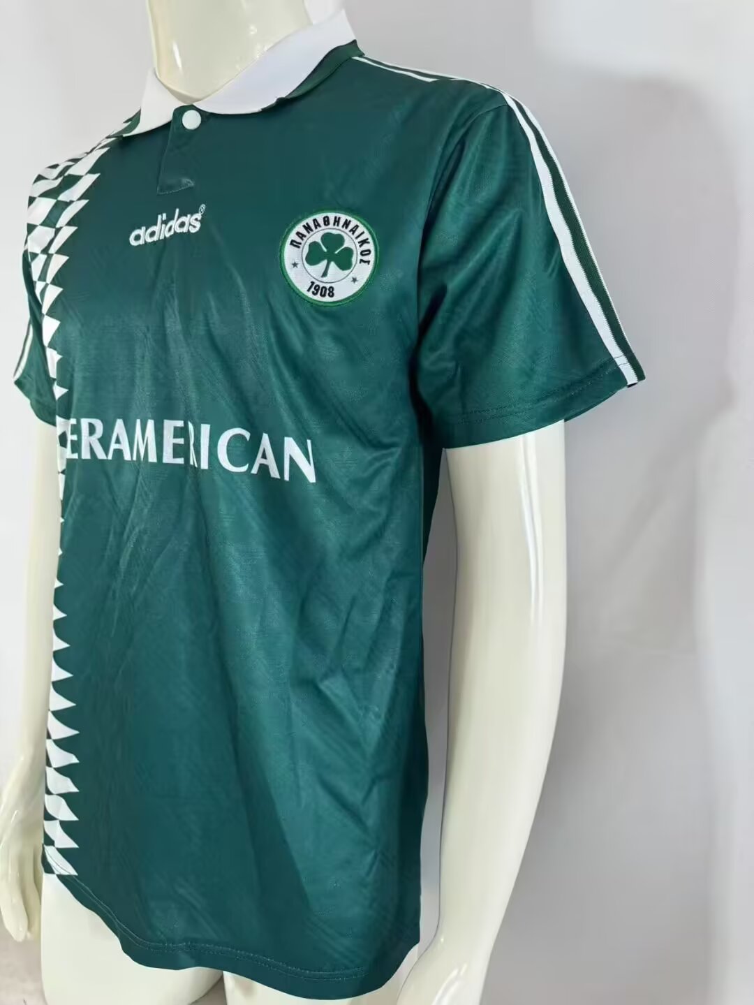 Retro Panathinaikos 1995/1996 Home Football Jersey