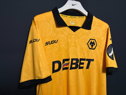 Wolverhampton Wanderers 2025/2026 Home Fan Version Football Jersey