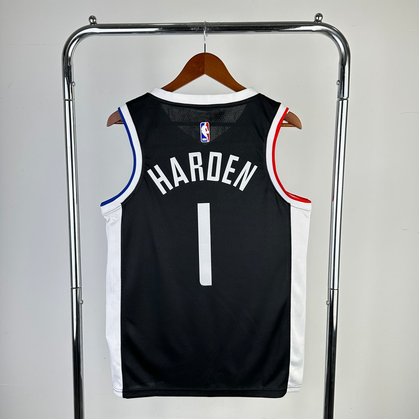 Los Angeles Clippers Black #1 HARDEN NBA Season Jerseys 2021
