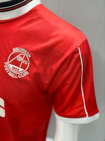 Retro Aberdeen F.C. 1987/1990 Home Fan Version Football Jersey