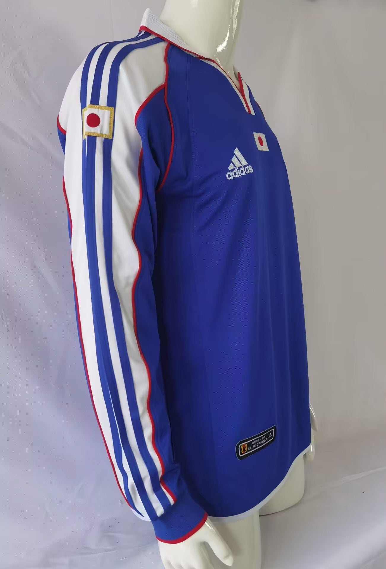 Retro Japan 2000/2001 Home Long Sleeve Football Jersey