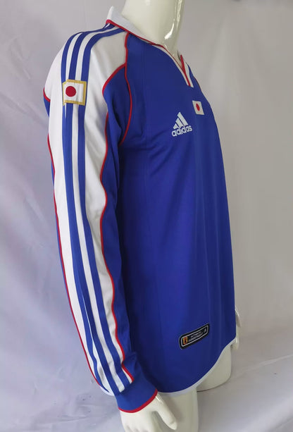 Retro Japan 2000/2001 Home Long Sleeve Football Jersey