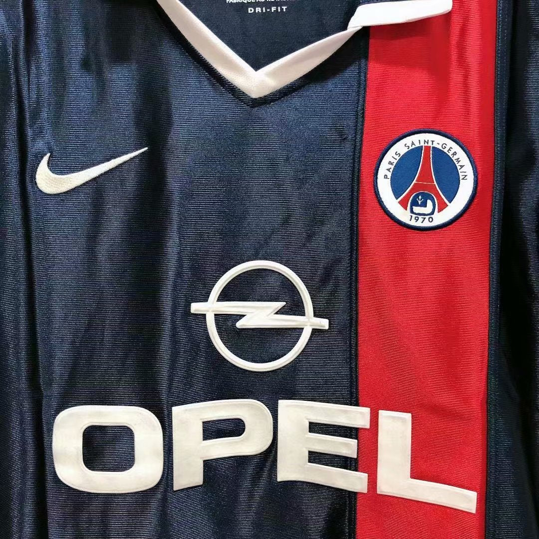 Retro PSG Paris 2001/2002 Home Football Jersey