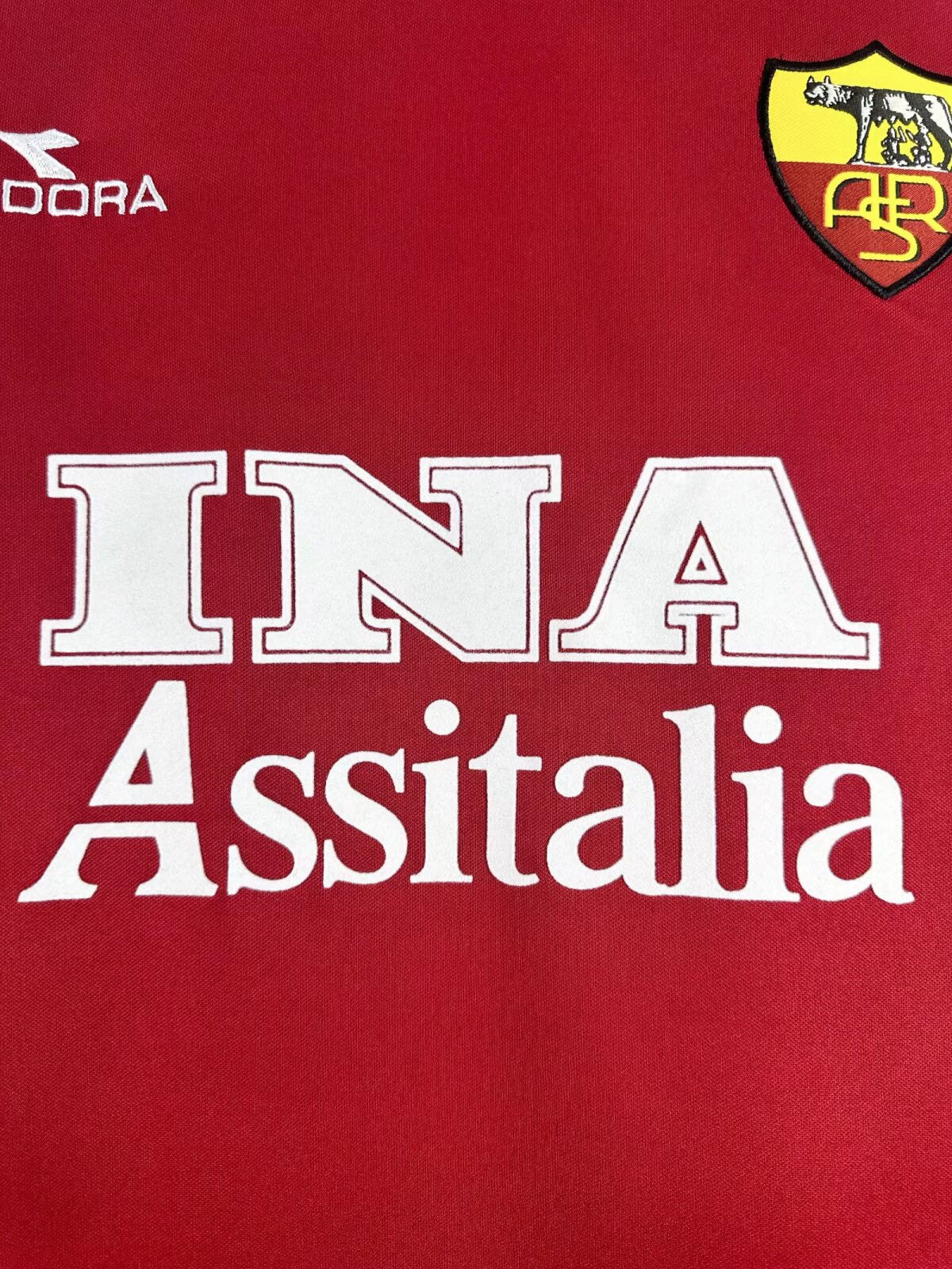 Retro Roman 1998/1999 Home Football Jersey