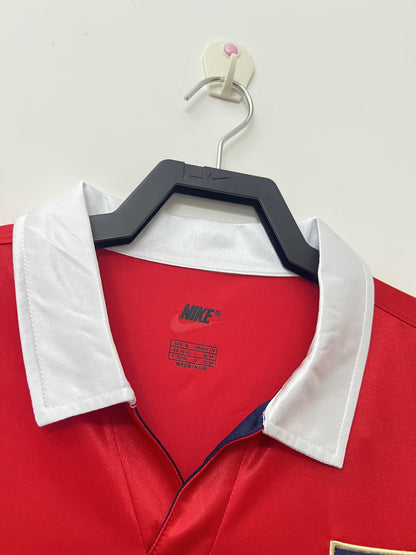 Retro Arsenal 1998/1999 Home Long Sleeve Football Jersey