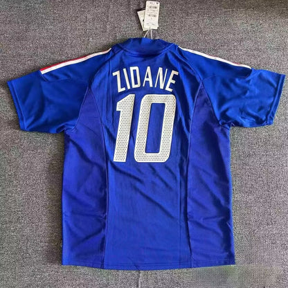 Retro France 2002 Home Football Jersey