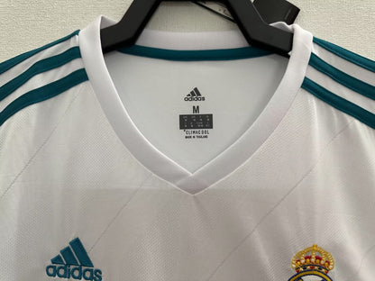 Retro Real Madrid 2017/2018 Home Football Jersey