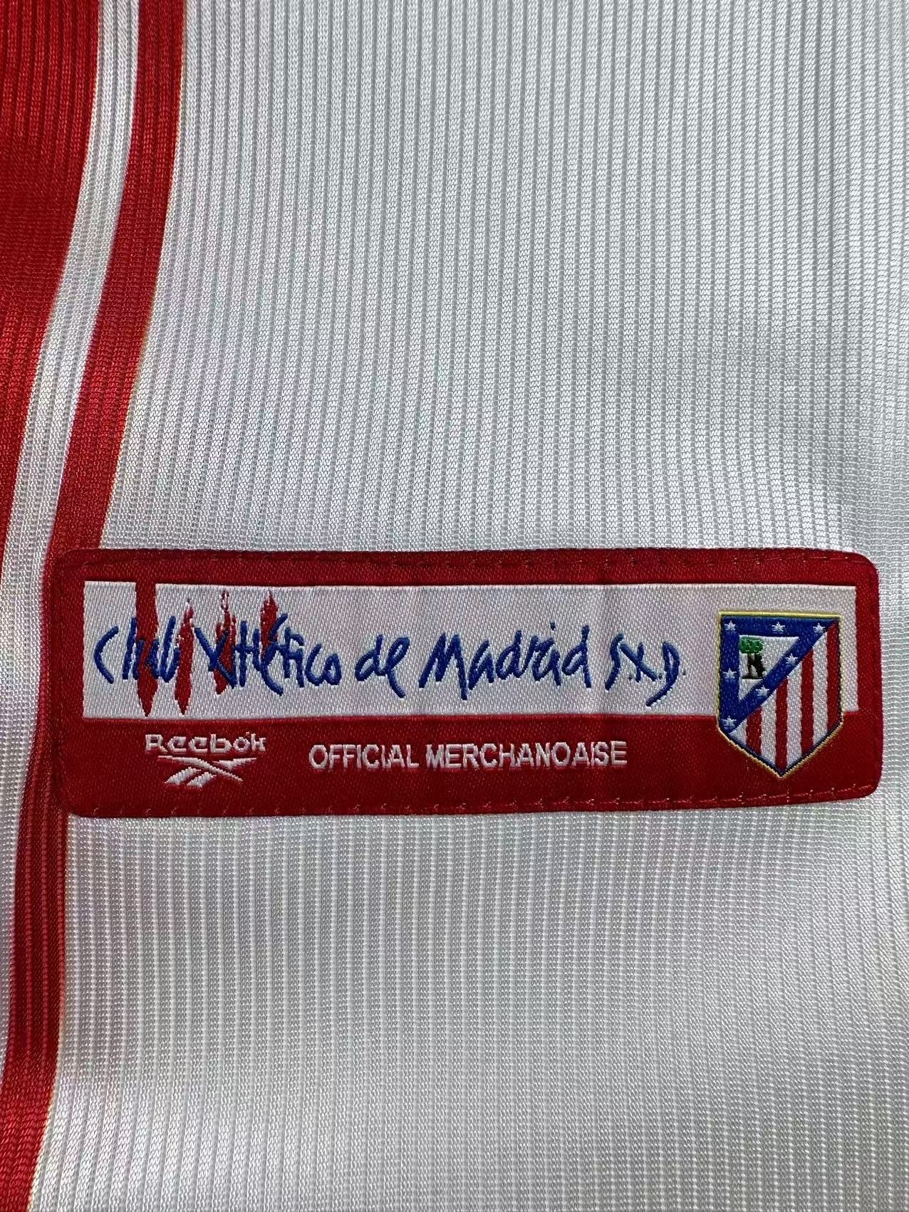 Retro Atlético de Madrid 1999/2000 Home Football Jersey