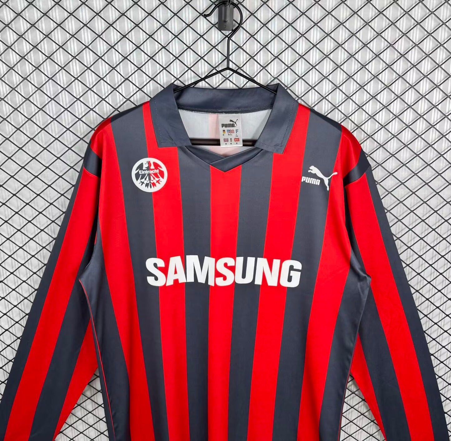 Retro Frankfurt Home Long Sleeve Jersey 1991-1992