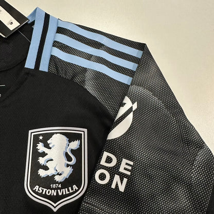 Aston Villa 2025/2026 Away Player Version Football Jersey