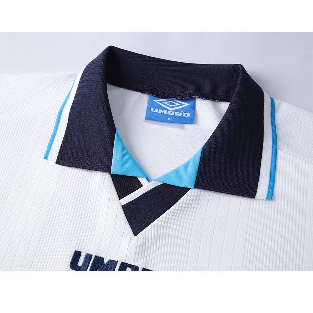 Retro England 1996/1997 Home Long Sleeve Football Jersey