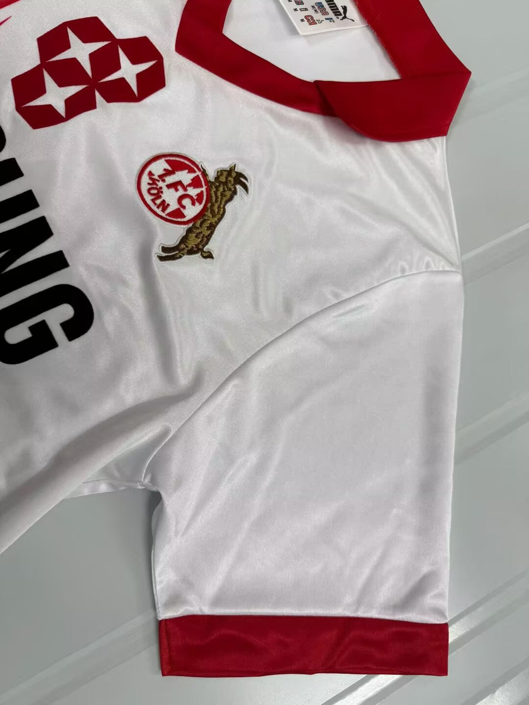 Koln 1990/1991 Home Fan Version Football Jersey