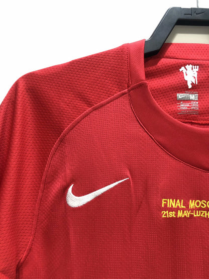 Retro Manchester united 2007/2008 Home Football Jersey