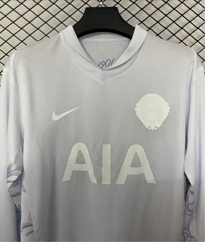 Tottenham Hotspur 2025/2026 Long Sleeve Fan Version Football Jersey