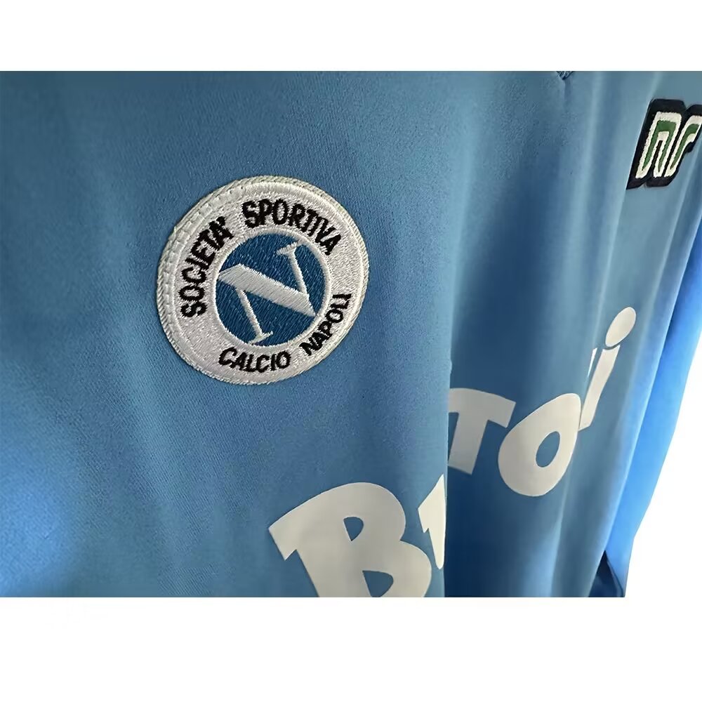 Retro Naples 1986/1987 Home Football Jersey